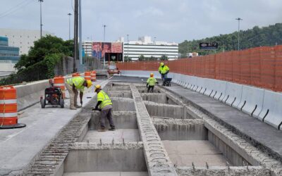 Cierre de carriles y rampa en puente frente a la cárcel federal