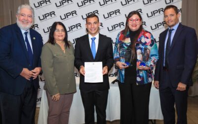 Otorgan 8vo premio Cátedra Abertis a doctora graduada de UPR Mayagüez